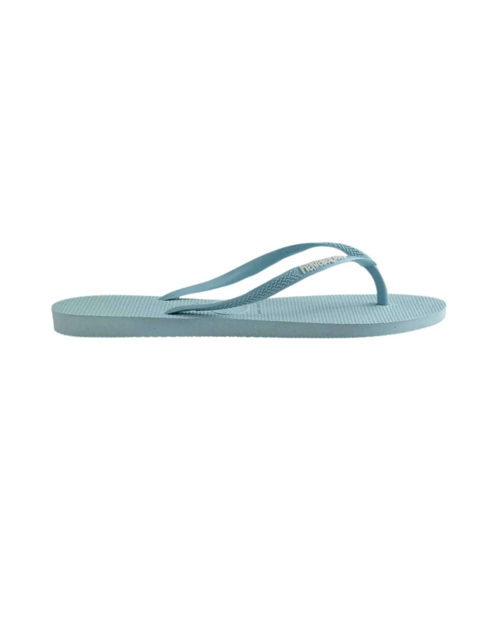 Kids Slim Rubber Logo Thongs