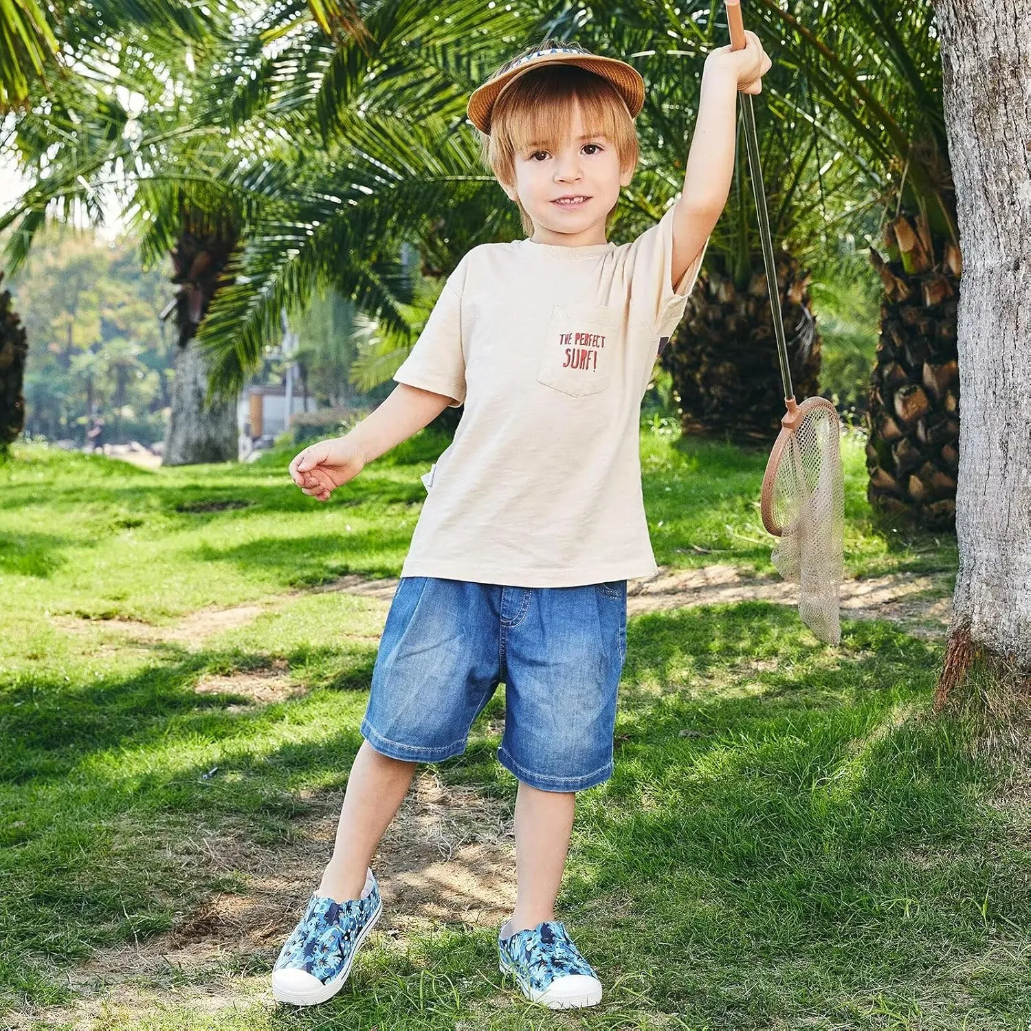 Kids Toddler Water Shoes Boys Girls Quick Dry Sandals Children Slip On Breathable Beach Swim Sneakers Outdoor/Indoor