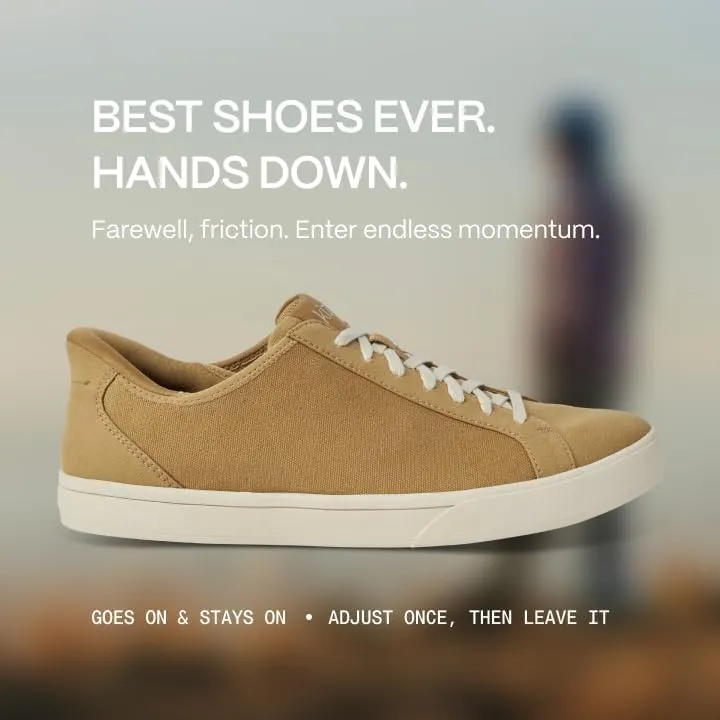 Kizik Irvine Comfortable Breathable Stretch Slip On Sneakers- Easy Slip-Ons | Casual Shoes for Men, Women and Elderly | Stylish Shoes for Everyday - Wide Width