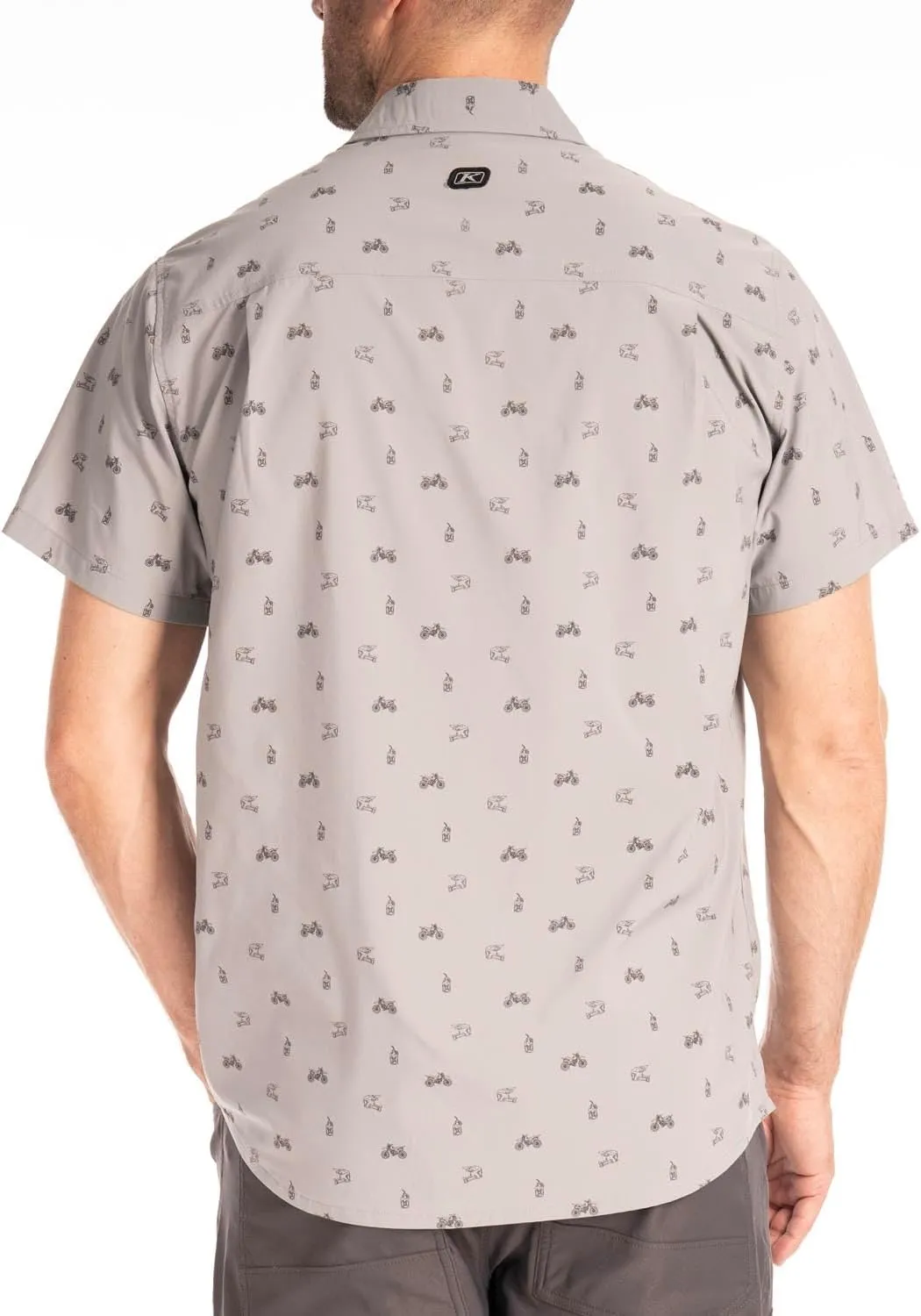 KLIM Men's Rambler Stretch Shirt Short Sleeve Button Down