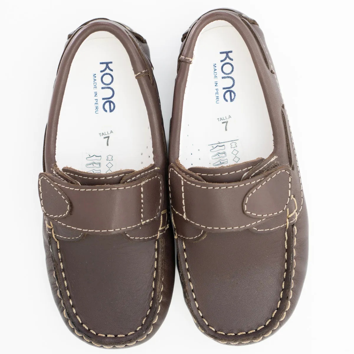 Kone Velcro Loafer Cafe