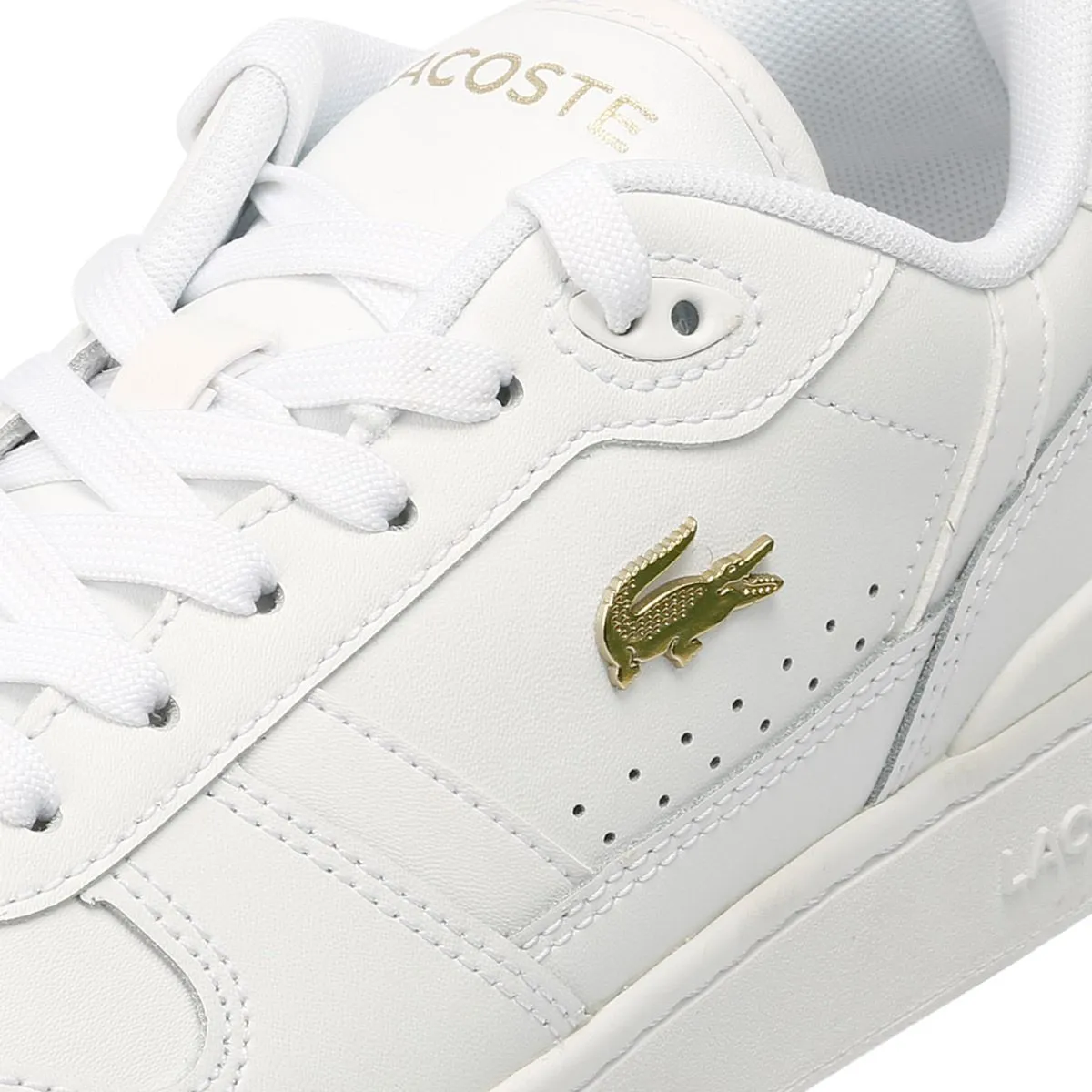 Lacoste T-Clip Leather Women's White Trainers