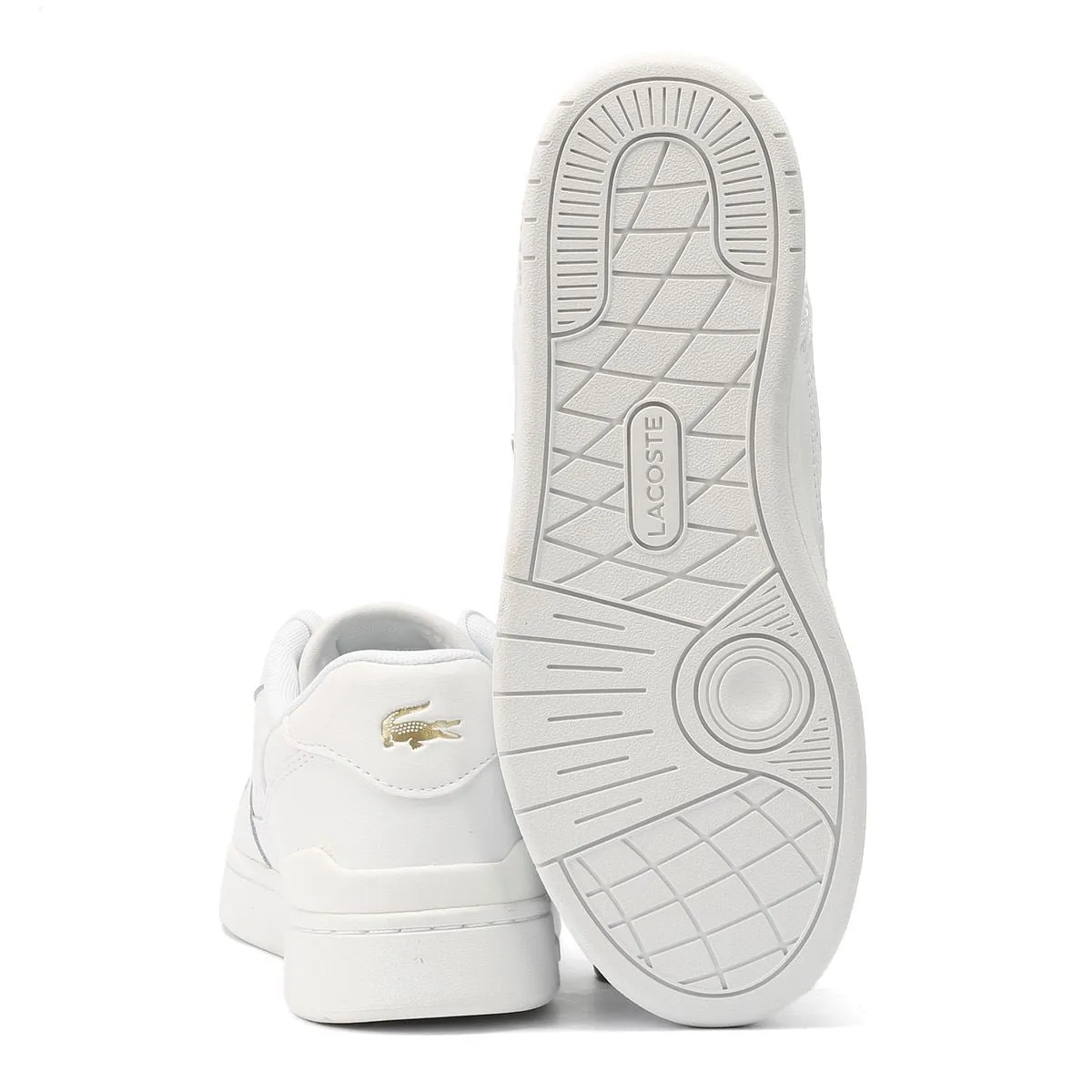 Lacoste T-Clip Leather Women's White Trainers