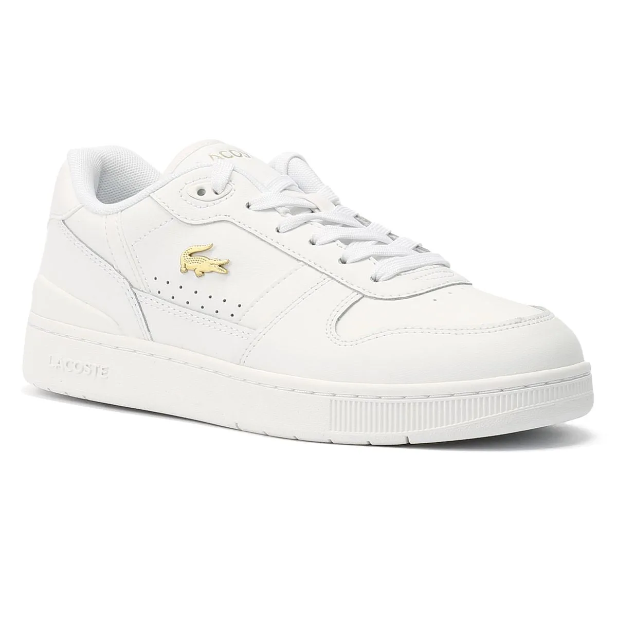 Lacoste T-Clip Leather Women's White Trainers