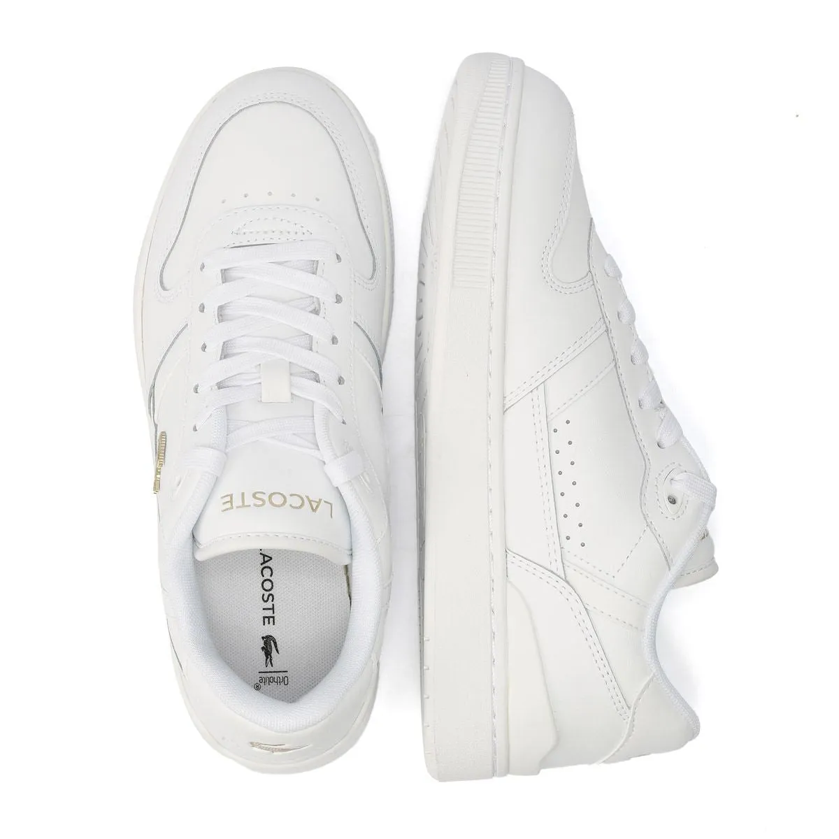 Lacoste T-Clip Leather Women's White Trainers