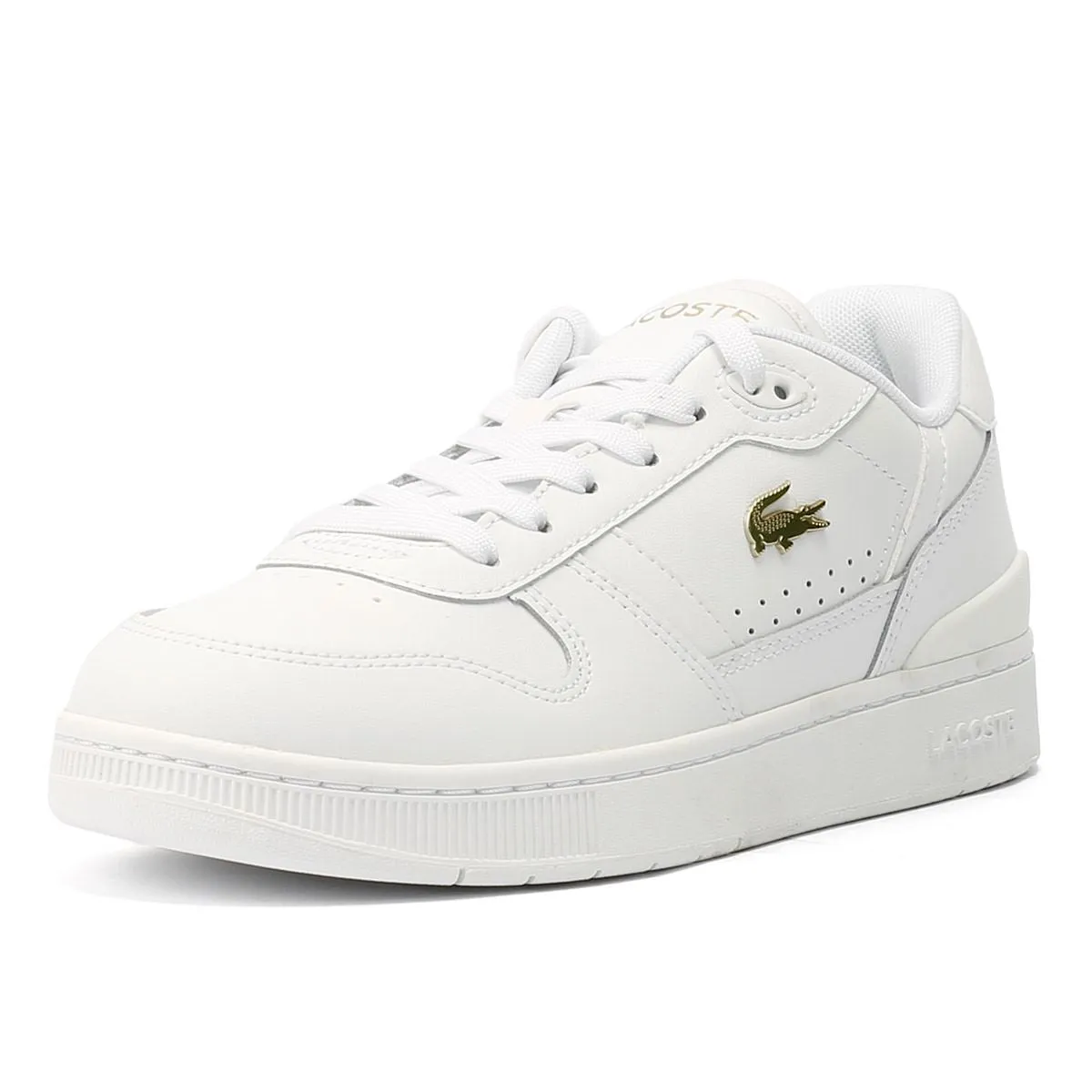 Lacoste T-Clip Leather Women's White Trainers