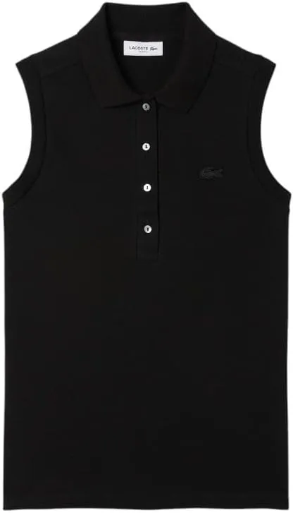 Lacoste Women's L.12.D Slim Fit Sleeveless Polo