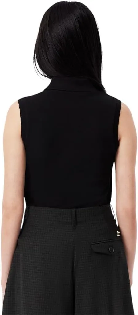 Lacoste Women's L.12.D Slim Fit Sleeveless Polo