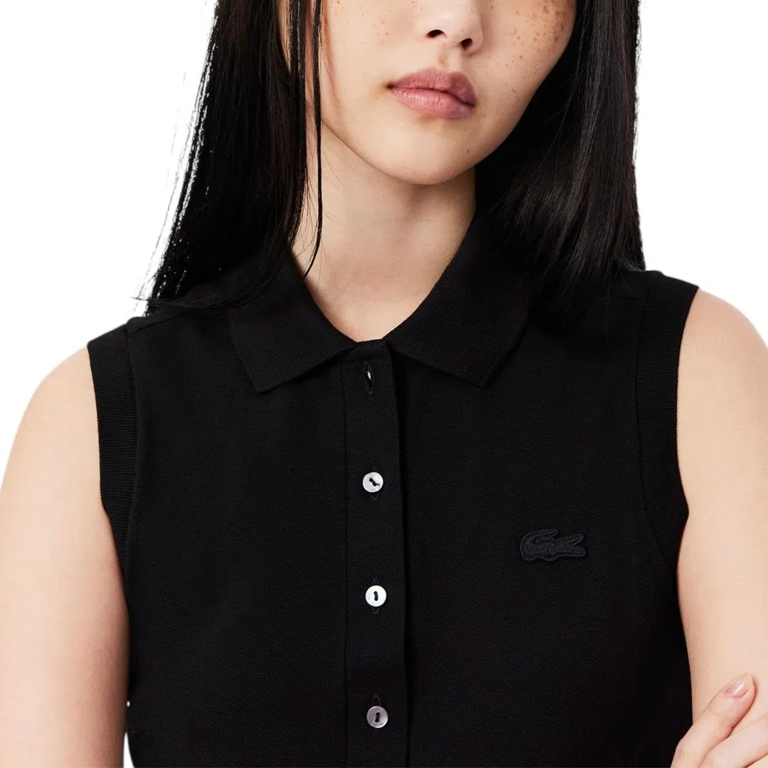 Lacoste Women's L.12.D Slim Fit Sleeveless Polo