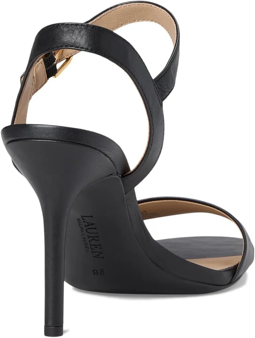 Lauren Ralph Lauren Women's Gwen Burnished Leather Sandal
