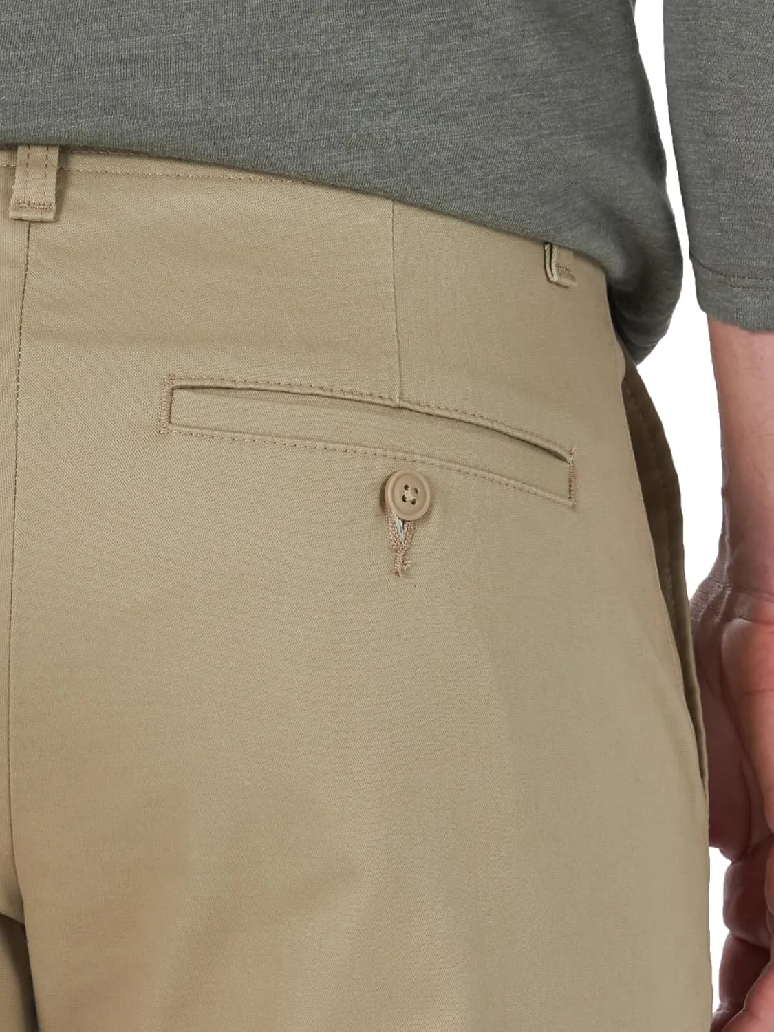 Lee Men's Extreme Motion Flat Front Slim Straight Pant
