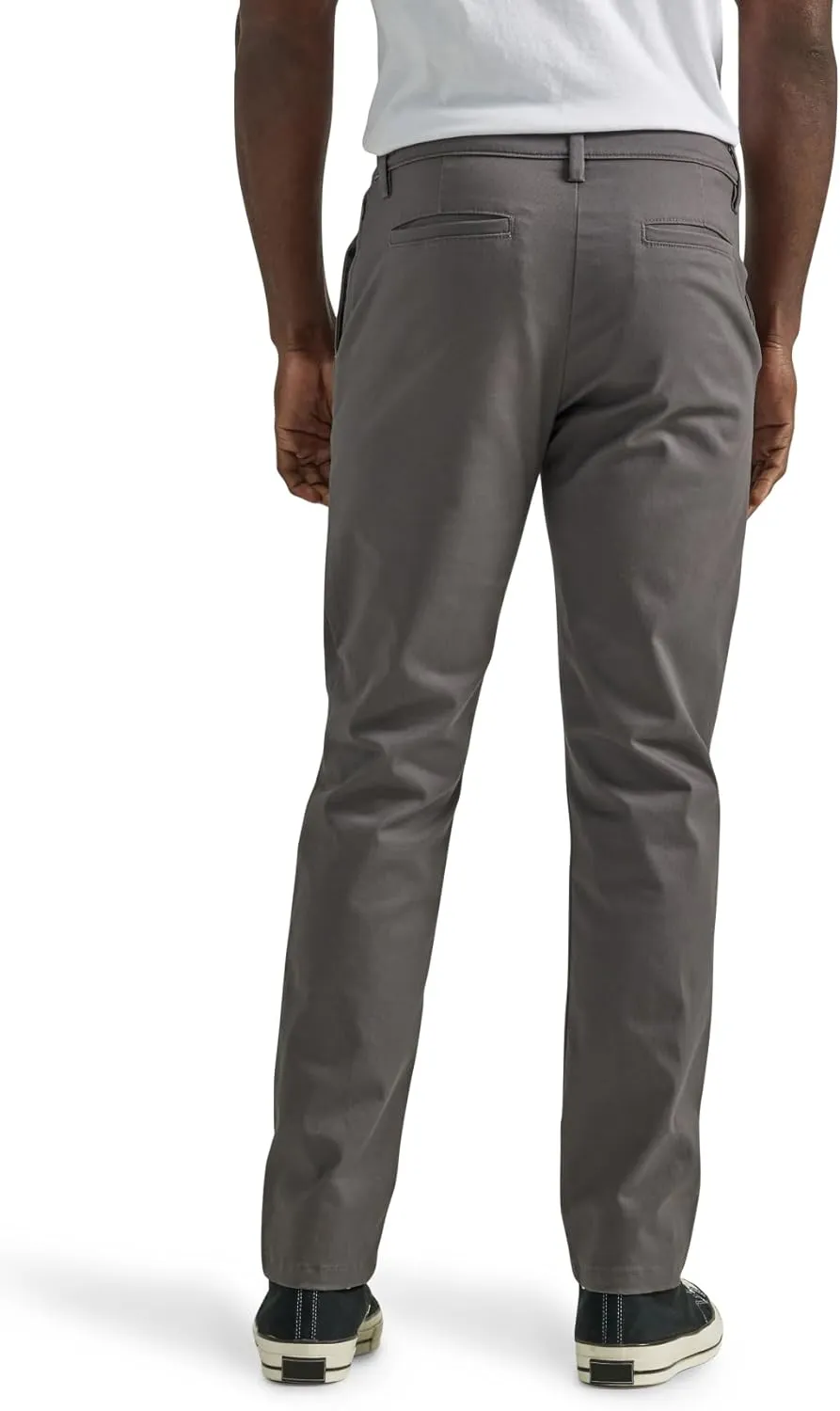 Lee Men's Flat Front Slim Straight Pant