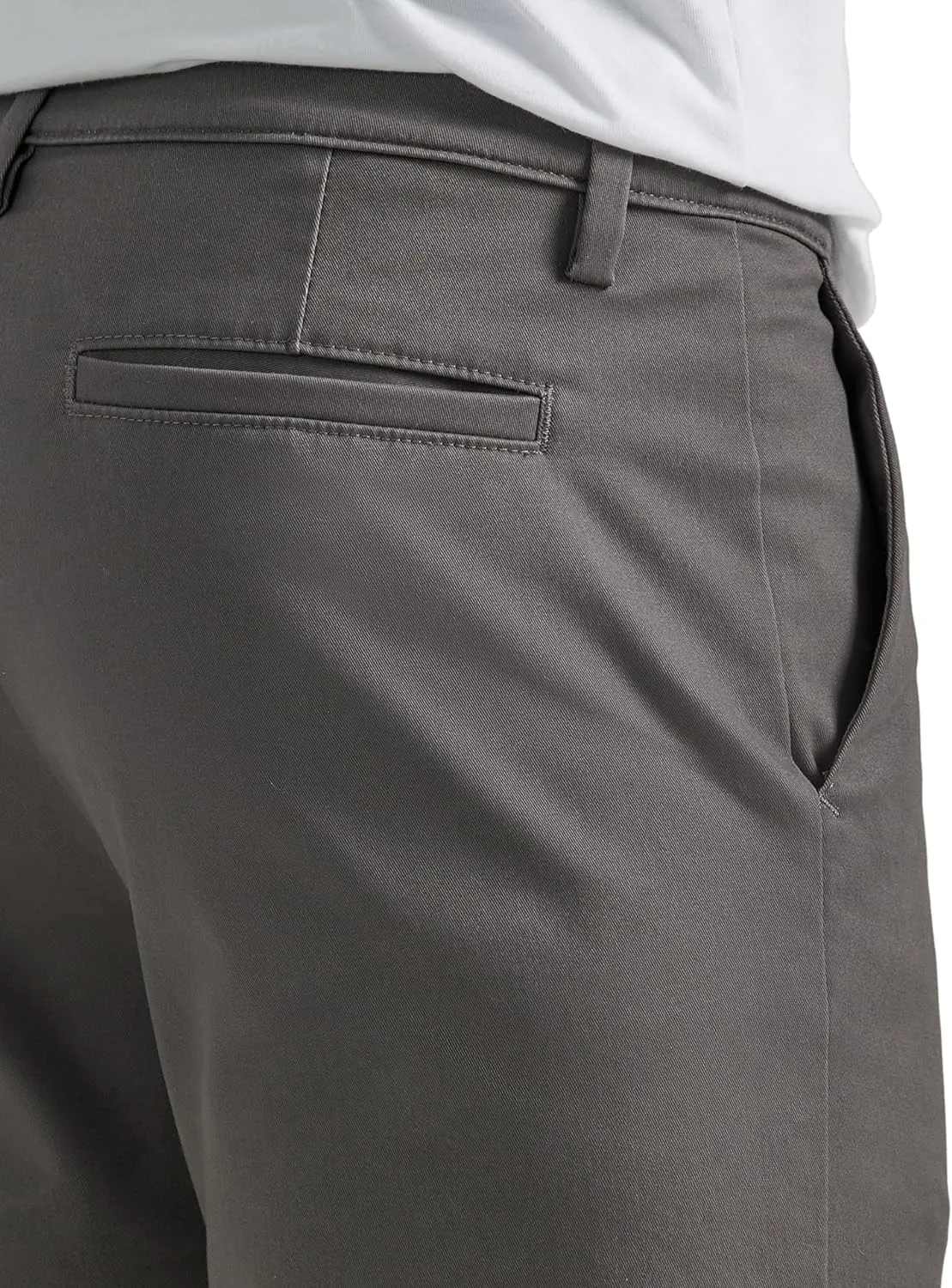 Lee Men's Flat Front Slim Straight Pant
