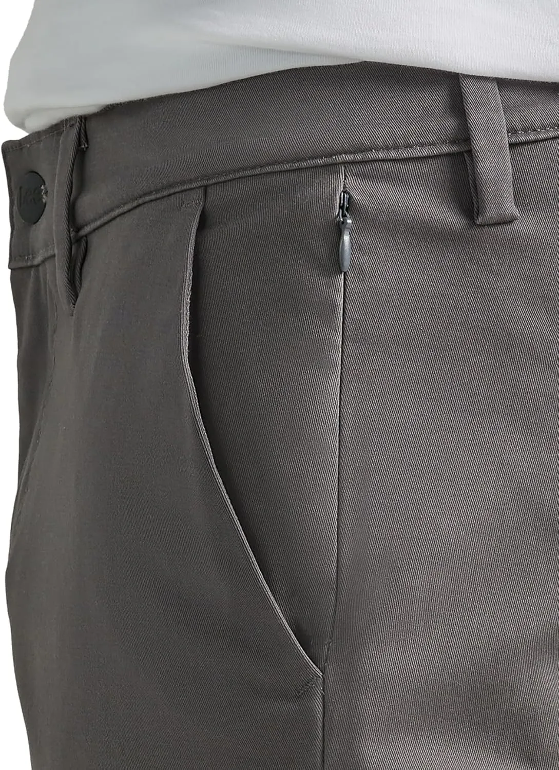 Lee Men's Flat Front Slim Straight Pant
