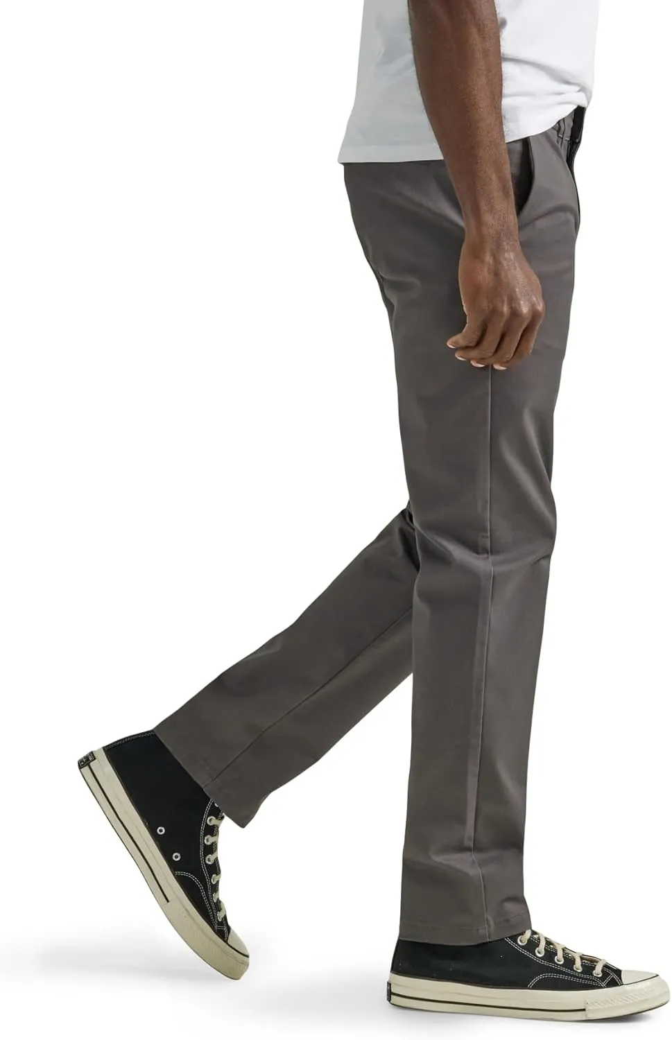 Lee Men's Flat Front Slim Straight Pant