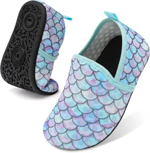 Lefflow Toddler Water Shoes Kids Quick Dry Beach Swim Socks Shoes Baby Non Slip House Slippers