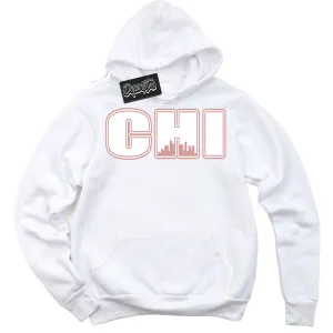 Legend Pink 1s Sneaker Hoodie Chicago Graphic