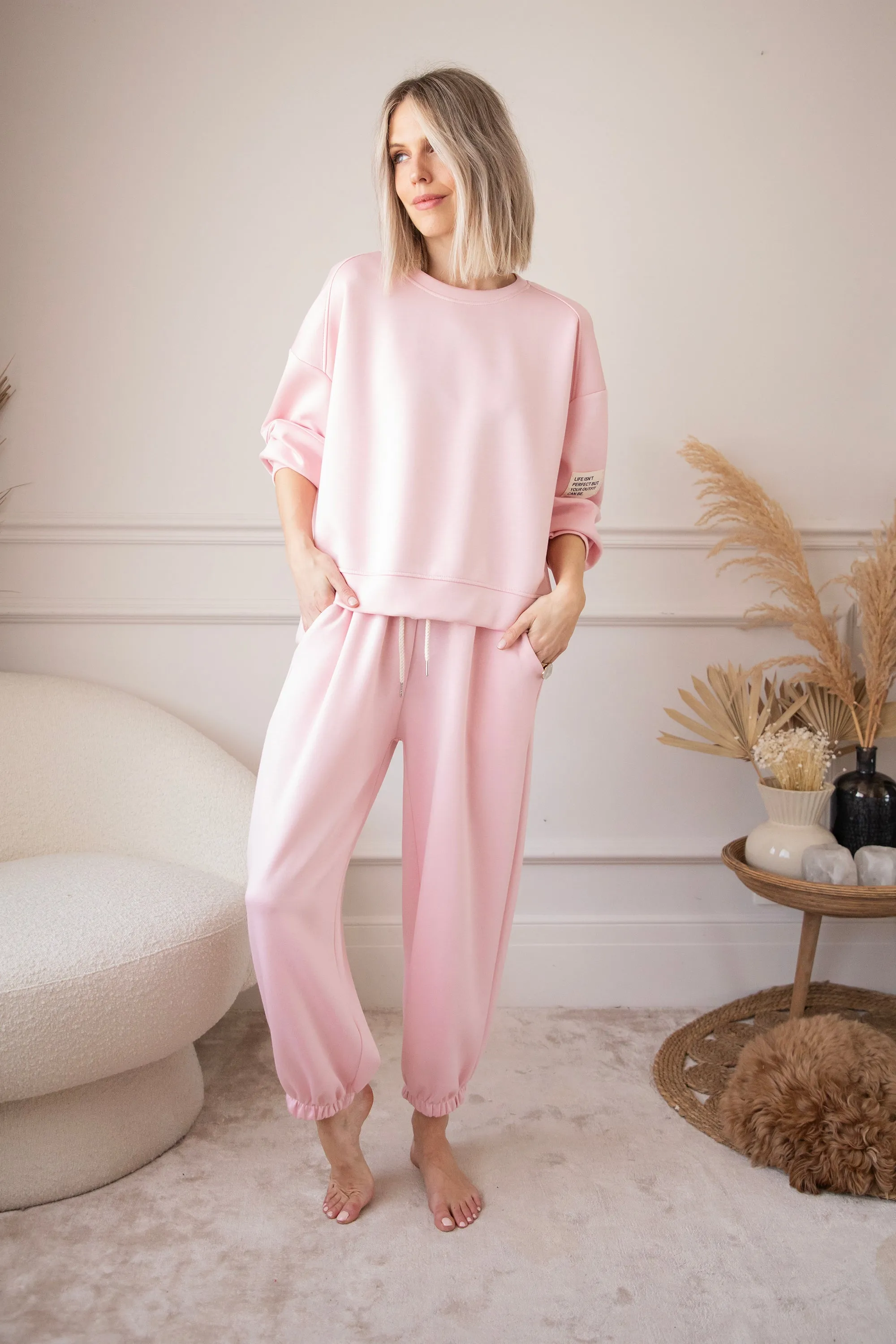 Life Isn't Perfect Pink - Comfy Set