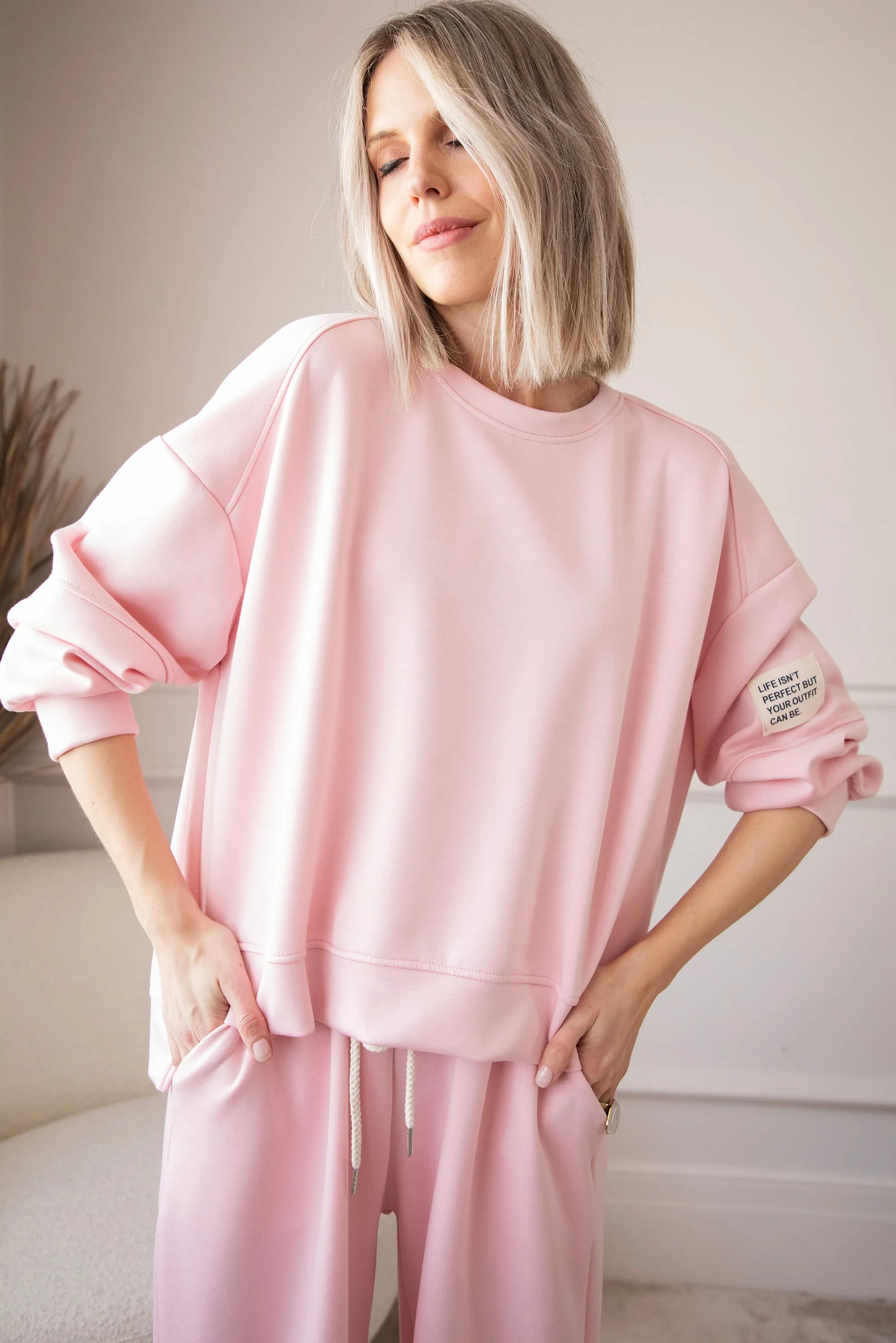Life Isn't Perfect Pink - Comfy Set