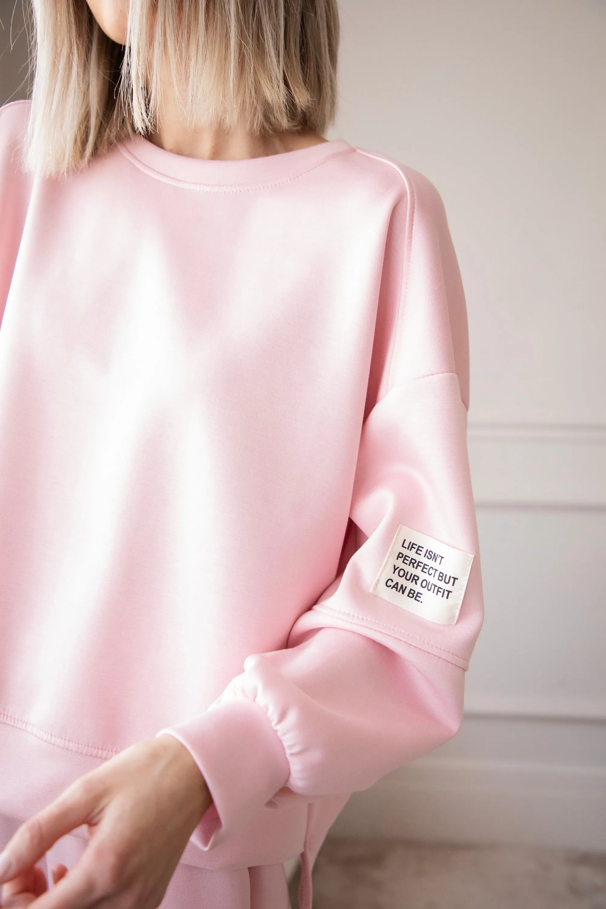 Life Isn't Perfect Pink - Comfy Set