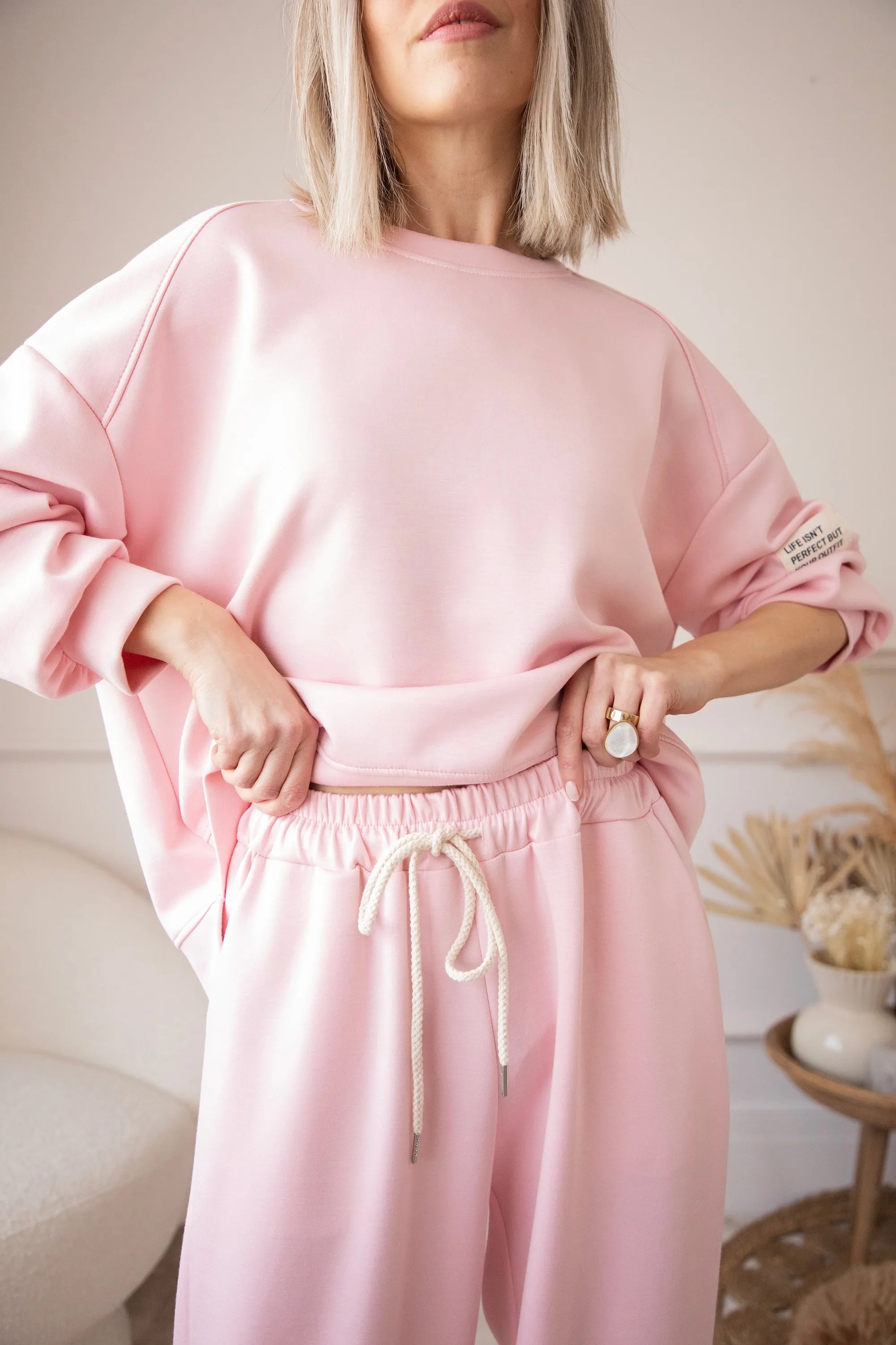 Life Isn't Perfect Pink - Comfy Set