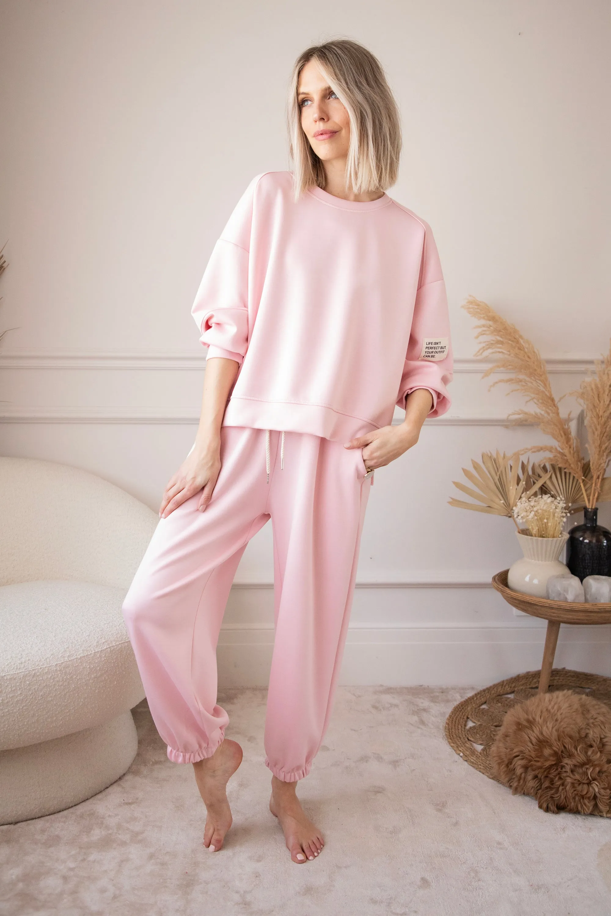 Life Isn't Perfect Pink - Comfy Set