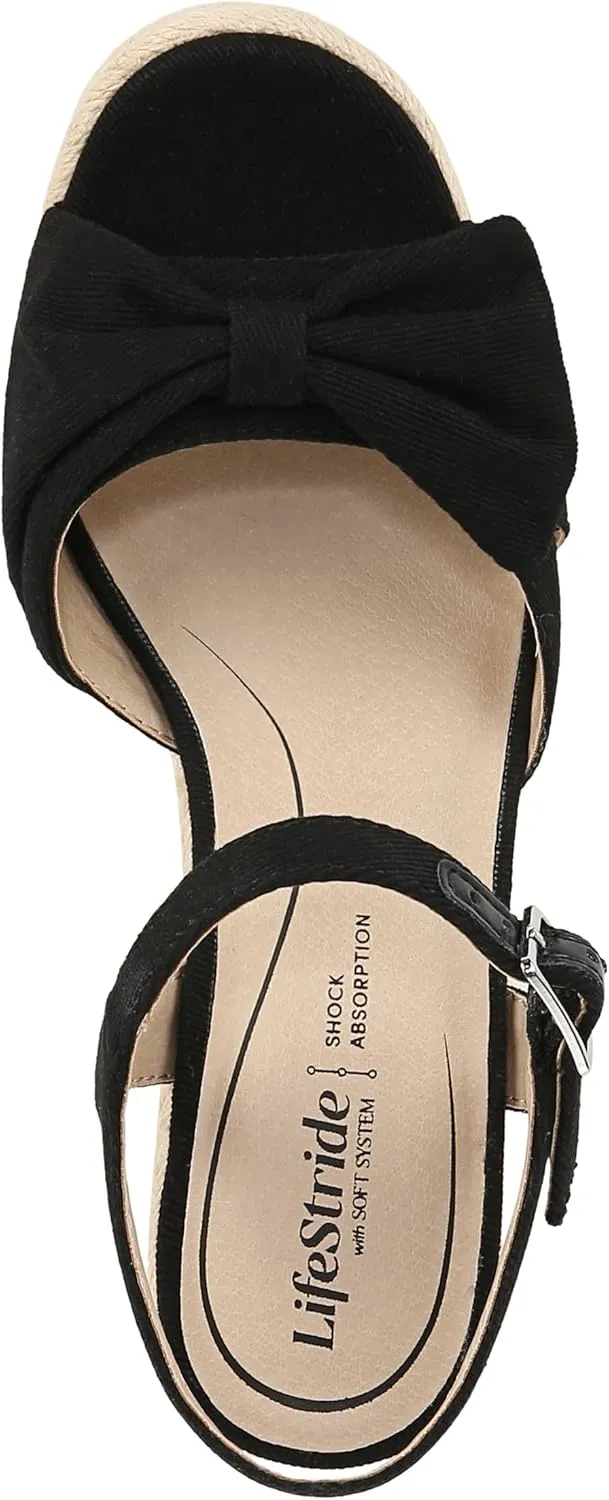 LifeStride Women's Tahlia Espadrille Wedge Sandal