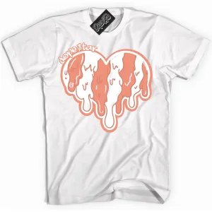 Light Wild Mango Dunk Sneaker Shirt Melting Heart Graphic