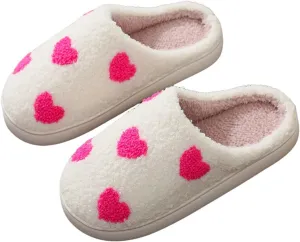 LNERIP Slippers Winter Womens Mens Fluffy Plush Slippers Animals Cute Cartoon House Slippers Cuddly Warm Shoes Indoor Outdoor Girls Women