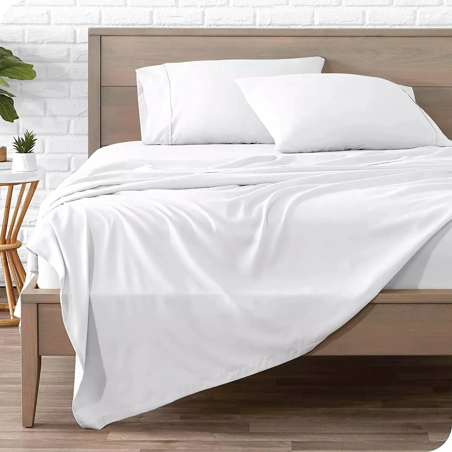 Luxury Cotton Sheet Set - Breathable, Soft & Silky