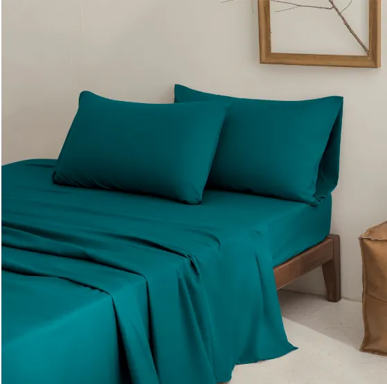 Luxury Cotton Sheet Set - Breathable, Soft & Silky