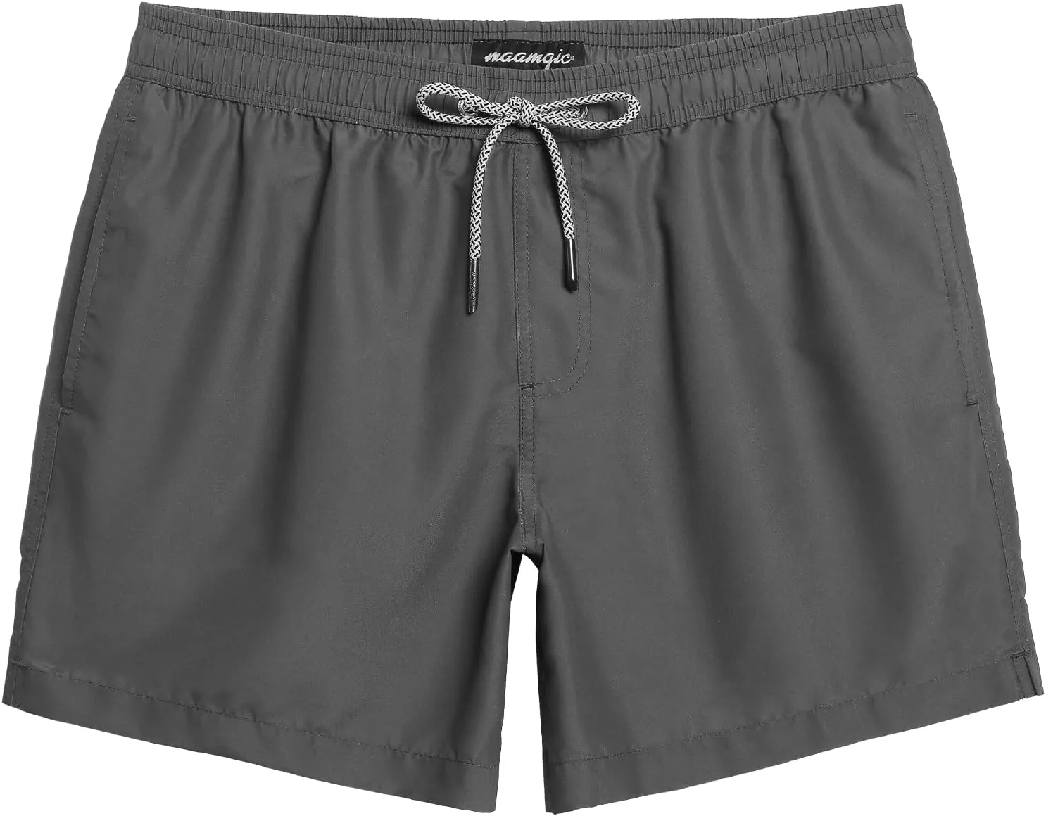 maamgic Mens Swim Trunks 5" with Mesh Lining Quick Dry Bathing Suits for Men Swim Shorts Swimwear