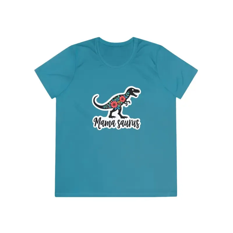 Mama Saurus Rex Style Quick Dry Dinosaur T Shirt for Moms