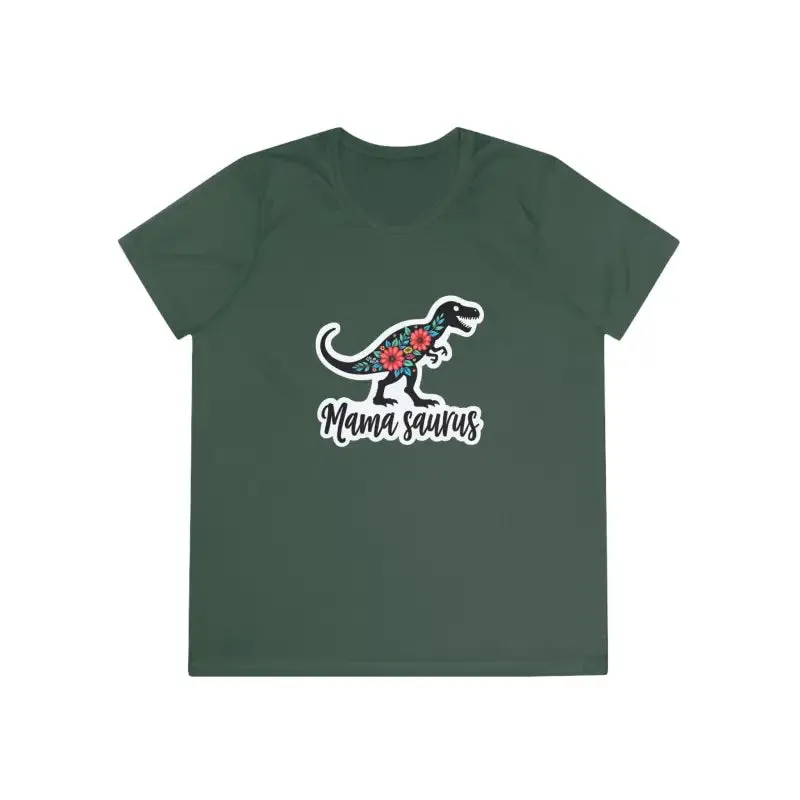 Mama Saurus Rex Style Quick Dry Dinosaur T Shirt for Moms