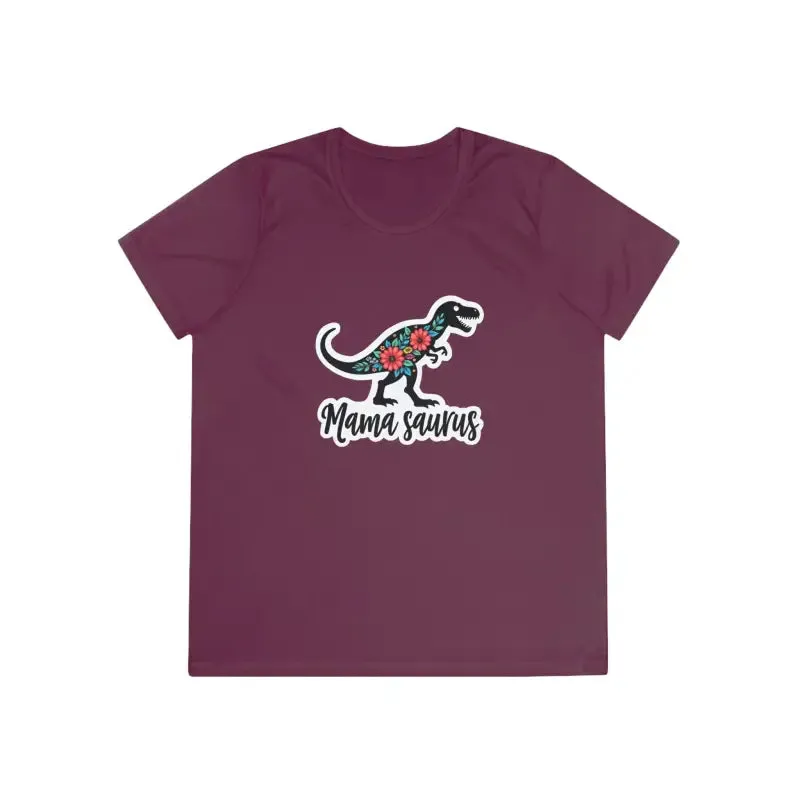 Mama Saurus Rex Style Quick Dry Dinosaur T Shirt for Moms