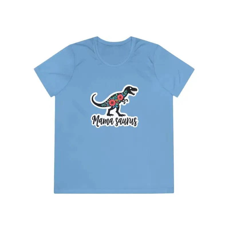 Mama Saurus Rex Style Quick Dry Dinosaur T Shirt for Moms