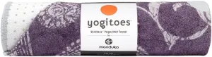 Manduka Yogitoes Yoga Towel – Rubber Grip Dots Non-Slip Bottom, Quick Dry Fitness Towel for Hot Yoga, Pilates, Exercise