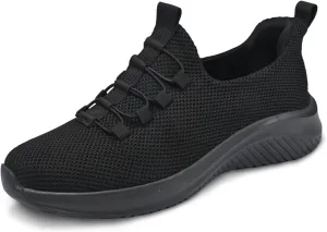 Mans Slip on Loafers Hands Free Casual Shoes Kint Walking Shoes