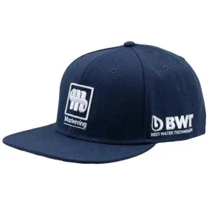 Maximilian Götz Cap Sponsor Flat Brim navy