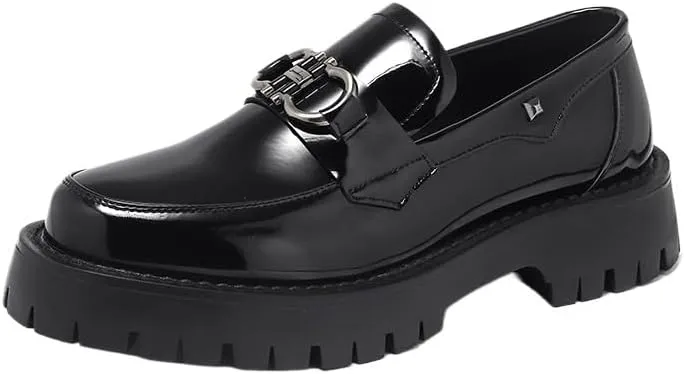 Men Casual Slip-On Driving Shoes, Low-Top Spring/Summer Flat Loafers, Breathable Comfortable Dad Shoes, Fashion Patchwork