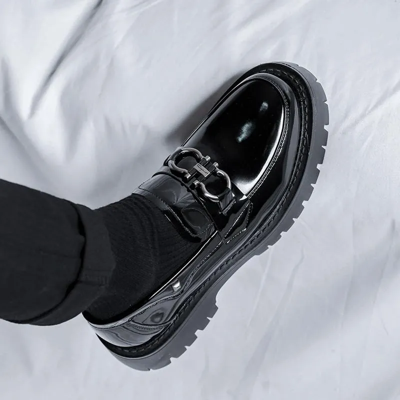 Men Casual Slip-On Driving Shoes, Low-Top Spring/Summer Flat Loafers, Breathable Comfortable Dad Shoes, Fashion Patchwork