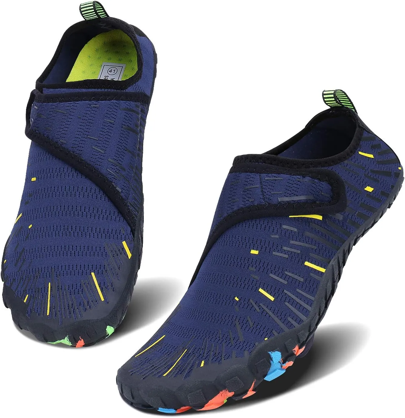 Men Women Water Sports Shoes Slip-on Quick Dry Aqua Swim Shoes for Pool Beach Surf Walking Water Park