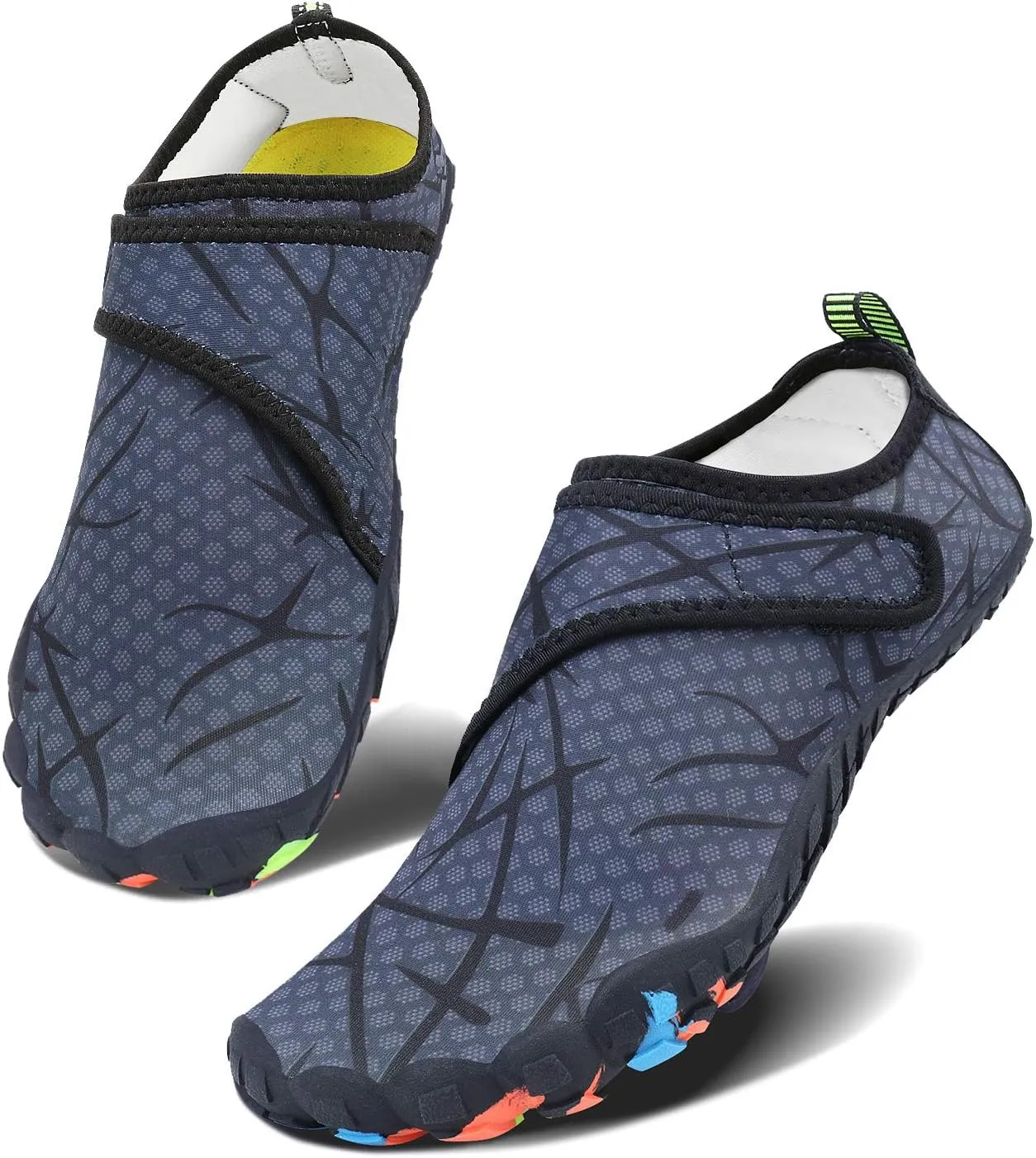 Men Women Water Sports Shoes Slip-on Quick Dry Aqua Swim Shoes for Pool Beach Surf Walking Water Park