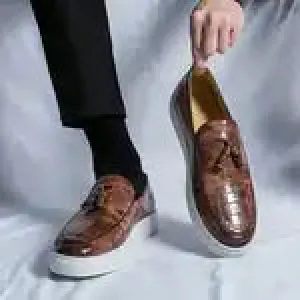 Men's Cost-effective Tassel Loafer Spring Sneakers Slip On Comfy Men's Shoes, Shoes, Sale-priced Shoes, And Non-slip Summer