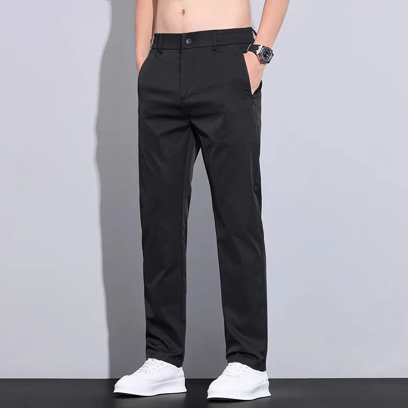 Men's Elastic Slim Golf Trousers