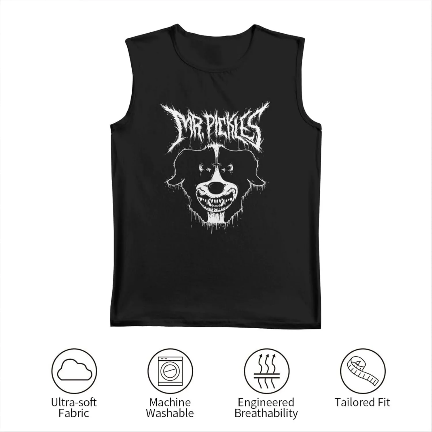 Mens Muscle Quick Dry Tank Tops Sleeveless Undershirt for Gym Bodybuilding