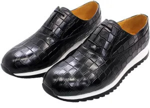 Mens Sneakers Casual Shoes Fashion Comfort Walking Shoes Modern Breathable Genunie Leather Flat Oxfords Men's Running Shoes