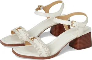 Michael Kors Women's Mandy Mid Sandal Heeled