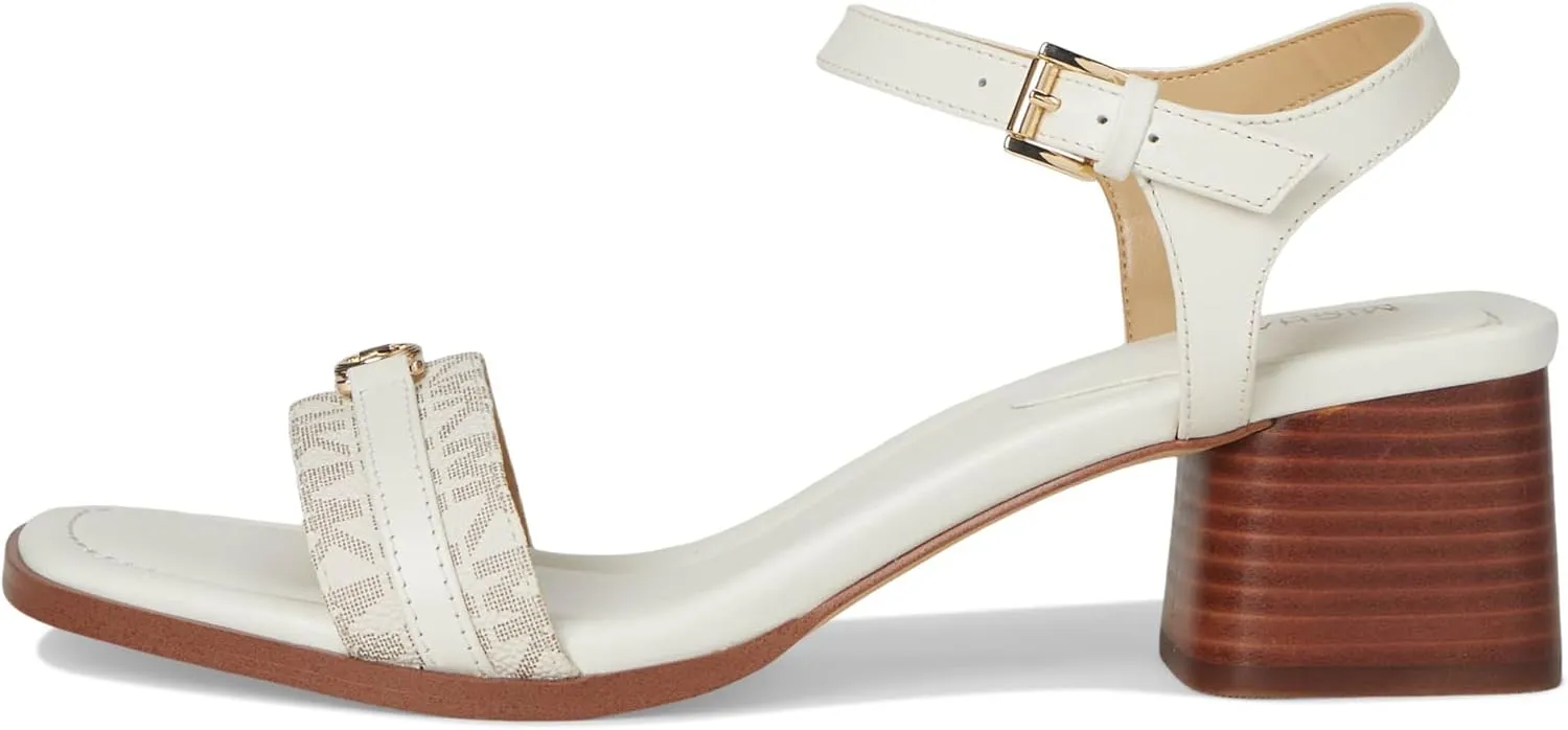 Michael Kors Women's Mandy Mid Sandal Heeled