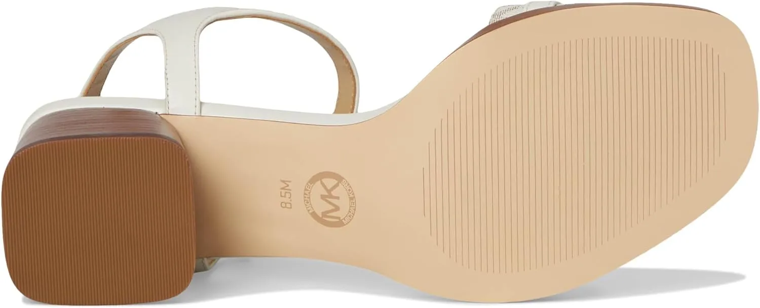 Michael Kors Women's Mandy Mid Sandal Heeled